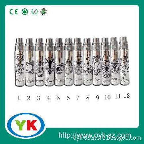 Zodiac series ego battery for EGO e cigarette